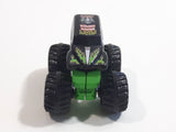 Hot Wheels Monster Jam Minis Grave Digger Miniature Truck Black and Bright Green Die Cast Toy Car Vehicle