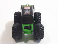 Hot Wheels Monster Jam Minis Grave Digger Miniature Truck Black and Bright Green Die Cast Toy Car Vehicle