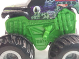 Hot Wheels Monster Jam Minis Grave Digger Miniature Truck Black and Bright Green Die Cast Toy Car Vehicle