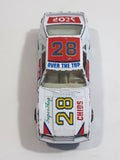 Yatming Ford Mustang Pace Car No. 1028 White Die Cast Toy Muscle Race Car Vehicle