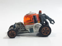 2014 Hot Wheels LFL Star Wars Character Cars Chopper Orange White Grey Die Cast Toy Car Vehicle CGW46