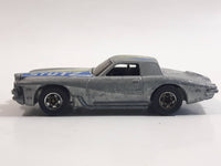 1980 Hot Wheels Stutz Blackhawk Grey Die Cast Toy Car Vehicle - Hong Kong