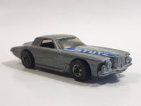 1980 Hot Wheels Stutz Blackhawk Grey Die Cast Toy Car Vehicle - Hong Kong