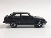 Hard to Find 1983 Hot Wheels Ford Escort Black Die Cast Toy Car Vehicle