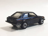 Hard to Find 1983 Hot Wheels Ford Escort Black Die Cast Toy Car Vehicle