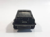 Hard to Find 1983 Hot Wheels Ford Escort Black Die Cast Toy Car Vehicle