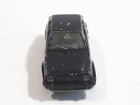 Hard to Find 1983 Hot Wheels Ford Escort Black Die Cast Toy Car Vehicle