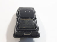 Hard to Find 1983 Hot Wheels Ford Escort Black Die Cast Toy Car Vehicle