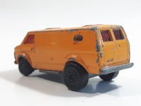 Vintage 1979 Lesney Matchbox Superfast No. 68 Chevy Van Orange Die Cast Toy Car Vehicle