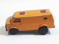 Vintage 1979 Lesney Matchbox Superfast No. 68 Chevy Van Orange Die Cast Toy Car Vehicle