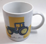 Gibson John Deere Tractors "Nothing Runs Like a Deere!" Ceramic Coffee Mug Farming Collectible