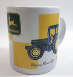 Gibson John Deere Tractors "Nothing Runs Like a Deere!" Ceramic Coffee Mug Farming Collectible