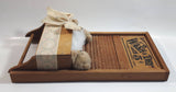 Vintage The Harris Washboard 1882 Wash & Dry 5 ¢ Miniature 6" x 12" Wood Washboard with Teddy Bears