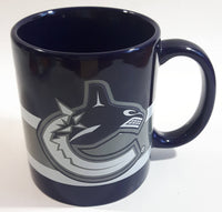 Vancouver Canucks NHL Ice Hockey Team Dark Blue Ceramic Coffee Mug