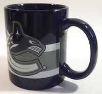 Vancouver Canucks NHL Ice Hockey Team Dark Blue Ceramic Coffee Mug