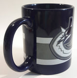 Vancouver Canucks NHL Ice Hockey Team Dark Blue Ceramic Coffee Mug