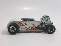 Vintage 1981 Hot Wheels Street Rodder White Die Cast Toy Car Vehicle