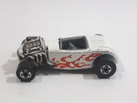 Vintage 1981 Hot Wheels Street Rodder White Die Cast Toy Car Vehicle