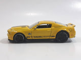 2011 Hot Wheels '10 Ford Shelby GT500 Super Snake Yellow Die Cast Toy Car Vehicle