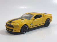 2011 Hot Wheels '10 Ford Shelby GT500 Super Snake Yellow Die Cast Toy Car Vehicle