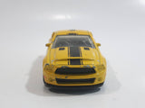 2011 Hot Wheels '10 Ford Shelby GT500 Super Snake Yellow Die Cast Toy Car Vehicle