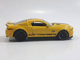 2011 Hot Wheels '10 Ford Shelby GT500 Super Snake Yellow Die Cast Toy Car Vehicle