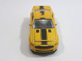 2011 Hot Wheels '10 Ford Shelby GT500 Super Snake Yellow Die Cast Toy Car Vehicle