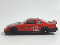 Unknown Brand Nascar Style Race Car #12 AMP Red and Black Die Cast Toy Car Vehicle