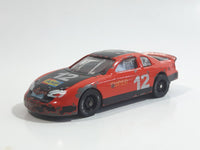 Unknown Brand Nascar Style Race Car #12 AMP Red and Black Die Cast Toy Car Vehicle