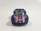 2008 Hot Wheels TEAM: Hot Wheels Racing Chaparral 2D Metalflake Dark Blue Die Cast Toy Car Vehicle