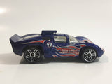 2008 Hot Wheels TEAM: Hot Wheels Racing Chaparral 2D Metalflake Dark Blue Die Cast Toy Car Vehicle