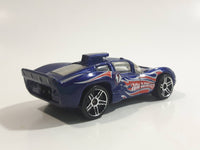 2008 Hot Wheels TEAM: Hot Wheels Racing Chaparral 2D Metalflake Dark Blue Die Cast Toy Car Vehicle