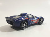 2008 Hot Wheels TEAM: Hot Wheels Racing Chaparral 2D Metalflake Dark Blue Die Cast Toy Car Vehicle