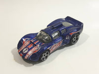 2008 Hot Wheels TEAM: Hot Wheels Racing Chaparral 2D Metalflake Dark Blue Die Cast Toy Car Vehicle