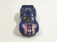 2008 Hot Wheels TEAM: Hot Wheels Racing Chaparral 2D Metalflake Dark Blue Die Cast Toy Car Vehicle