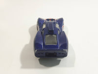 2008 Hot Wheels TEAM: Hot Wheels Racing Chaparral 2D Metalflake Dark Blue Die Cast Toy Car Vehicle