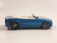 2008 Hot Wheels Camaro Convertible Concept Metalflake Blue Die Cast Toy Car Vehicle