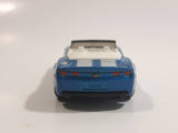 2008 Hot Wheels Camaro Convertible Concept Metalflake Blue Die Cast Toy Car Vehicle