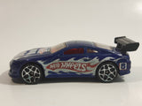 2008 Hot Wheels Team: Hot Wheels Racing Nissan Silvia S-15 Metalflake Dark Blue Die Cast Toy Car Vehicle