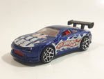 2008 Hot Wheels Team: Hot Wheels Racing Nissan Silvia S-15 Metalflake Dark Blue Die Cast Toy Car Vehicle