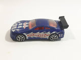 2008 Hot Wheels Team: Hot Wheels Racing Nissan Silvia S-15 Metalflake Dark Blue Die Cast Toy Car Vehicle