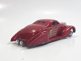 2003 Hot Wheels First Editions Swoop Coupe Red Die Cast Toy Low Rider Hot Rod Car Vehicle