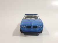 2008 Hot Wheels '70 Pontiac GTO Convertible Metallic Light Blue Die Cast Toy Car Vehicle