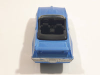 2008 Hot Wheels '70 Pontiac GTO Convertible Metallic Light Blue Die Cast Toy Car Vehicle