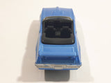 2008 Hot Wheels '70 Pontiac GTO Convertible Metallic Light Blue Die Cast Toy Car Vehicle