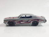 2014 Hot Wheels HW Workshop - Heat Fleet '70 Buick GSX Metalflake Silver Die Cast Toy Car Vehicle