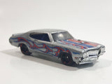 2014 Hot Wheels HW Workshop - Heat Fleet '70 Buick GSX Metalflake Silver Die Cast Toy Car Vehicle