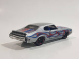 2014 Hot Wheels HW Workshop - Heat Fleet '70 Buick GSX Metalflake Silver Die Cast Toy Car Vehicle