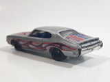 2014 Hot Wheels HW Workshop - Heat Fleet '70 Buick GSX Metalflake Silver Die Cast Toy Car Vehicle