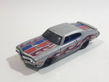 2014 Hot Wheels HW Workshop - Heat Fleet '70 Buick GSX Metalflake Silver Die Cast Toy Car Vehicle